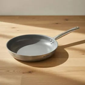   Rozsdamentes serpenyő, 28 cm, kerámia tapadásmentes bevonat, indukciós, Pensofal