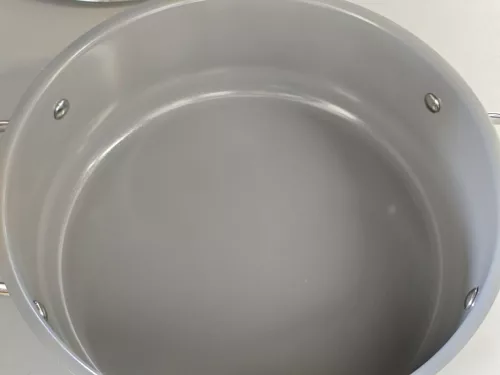 Alacsony lábas üvegfedővel, 3,7 liter, 24×9 cm, kerámia tapadásmentes bevonat, indukciós, Pensofal