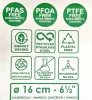 Nyeles lábas üvegfedővel, 1,4 l, 16×8 cm, kerámia tapadásmentes bevonat, indukciós, Pensofal