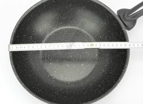 Wok, Bio Stone, 28 cm, tapadásmentes, indukciós, Pensofal