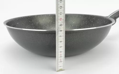 Wok, Bio Stone, 28 cm, tapadásmentes, indukciós, Pensofal