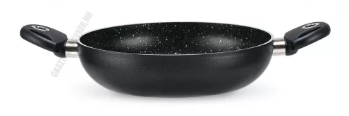 Serpenyő, Bio stone indukciós szeletsütő, 28 cm, tapadásmentes bevonattal