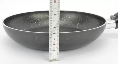 Bio Stone magas falú serpenyő, levehető nyelű, 24 cm, tapadásmentes