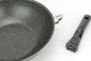 Bio Stone wok, levehető nyelű 28 cm