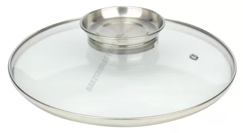 Fedő 24 cm, üveg, Bio Stone 