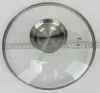 Fedő 24 cm, üveg, Bio Stone 