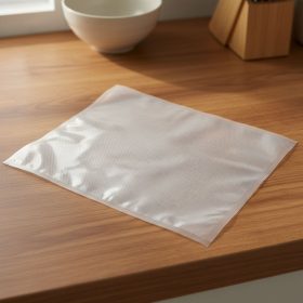   Légcsatornás Sous vide főzhető vákuumtasak, 250×300 mm, 90 mikron, 100 db/csomag