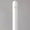Főzőkanál, hőálló műanyag, 30,5 cm, fehér