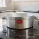 Alacsony lábas, 20 liter, 40 cm átm., prémium alumínium, Pujadas