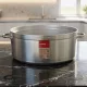 Alacsony lábas, 70 liter, 60 cm átm., prémium alumínium, Pujadas