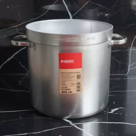 Fazék 25 liter, 32 cm átm., prémium alumínium, Pujadas