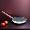 Alumíniumserpenyő, 20 cm, Fusion kerámia tapadásmentes bevonat, indukciós, Pujadas