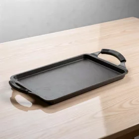   Sütőlap, 43×25 cm, tapadásmentes, kovácsolt alumínium, indukciós, Black Pro, Pujadas