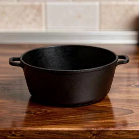   Öntött alumínium lábas, 28 cm, 6,3 l, tapadásmentes, Pujadas