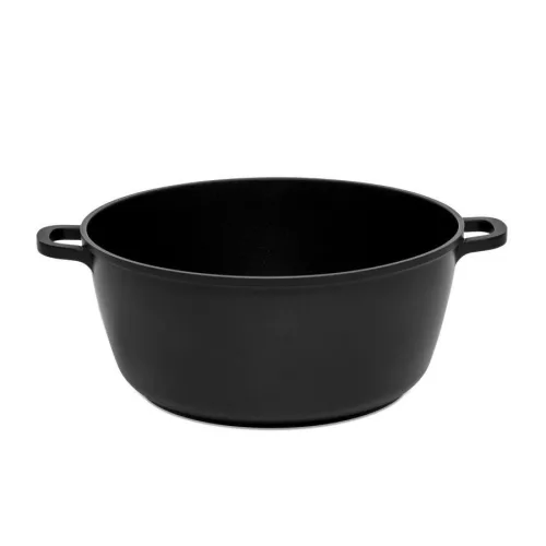 Öntött alumínium lábas, 28 cm, 6,3 l, tapadásmentes, Pujadas