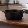 Öntött alumínium lábas, 32 cm, 9,5 l, tapadásmentes, Pujadas