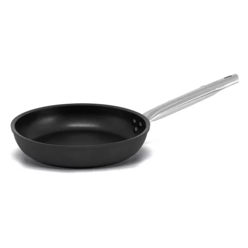 Serpenyő, 22 cm, tapadásmentes, kovácsolt alumínium, indukciós, Pujadas, Black Pro