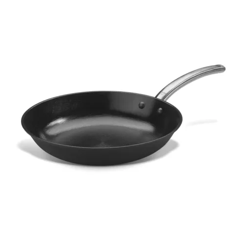Öntöttvas serpenyő, 30 cm, tapadásmentes, indukciós, Pujadas Steel Pro 1921