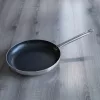 Alumíniumserpenyő, 36 cm, tapadásmentes, rm nyéllel, indukciós, Pujadas
