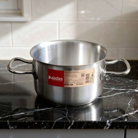 Magas lábas, 3 l, 18 cm átm., 18/10 rozsdamentes, Pujadas