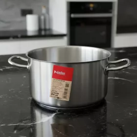   Magas lábas, 12,7 l, 30 cm átm., 18/10 rozsdamentes, Pujadas