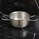 Alacsony lábas, 1,5 l, 16 cm átm., 18/10 rozsdamentes, Pujadas