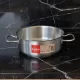 Alacsony lábas, 4,3 l, 24 cm átm., 18/10 rozsdamentes, Pujadas