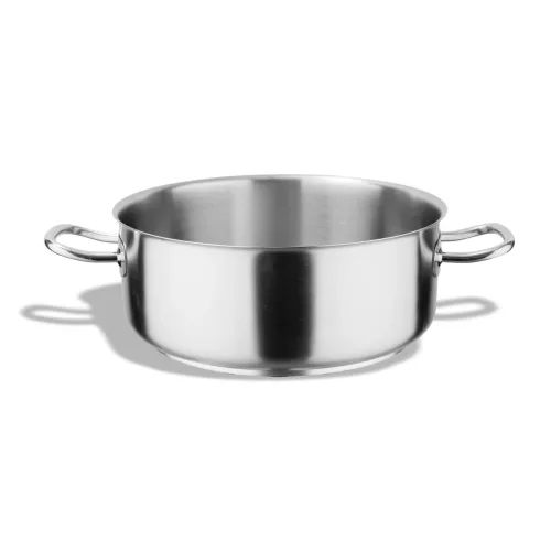 Alacsony lábas, 8,4 l, 30 cm átm., 18/10 rozsdamentes, Pujadas