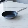 Rozsdamentes serpenyő, 24 cm, Excalibur extra kemény tapadásmentes, indukciós, Pujadas Inox-Pro Ergos