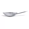Wok, 36 cm, rozsdamentes acél, indukciós, Pujadas