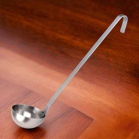   Merőkanál, 250 ml, űrmértékjelölt, nyélhossz: 37 cm, átmérő: 10 cm, Pujadas