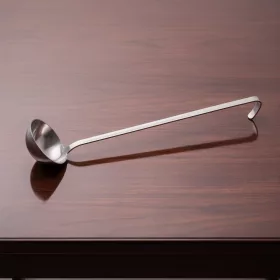   Merőkanál, 250 ml, űrmértékjelölt, nyélhossz: 37 cm, átmérő: 10 cm, Pujadas