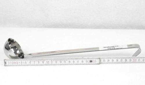 Merőkanál, 50 ml, űrmértékjelölt, nyélhossz: 27 cm, átmérő: 6 cm, Pujadas