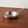 Serpenyő, 28 cm, rozsdamentes, indukciós, Pujadas, First Expert