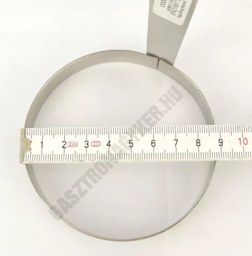 Tükörtojássütő, kör alakú, átmérő 8,5 cm