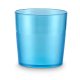Polikarbonát pohár átlátszó 170 ml (törhetetlen), kék