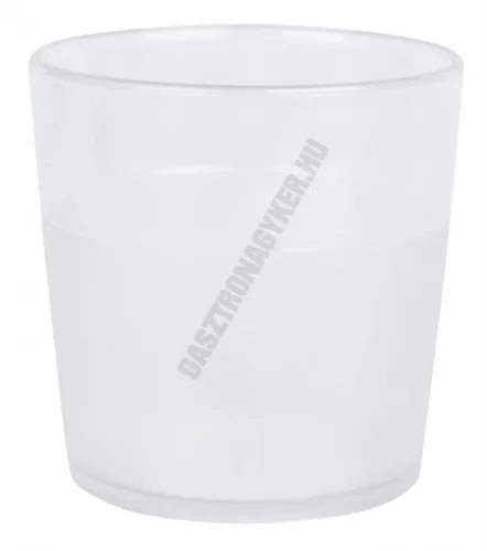 Polikarbonát pohár, 170 ml áttetsző, (törhetetlen),  Pujadas