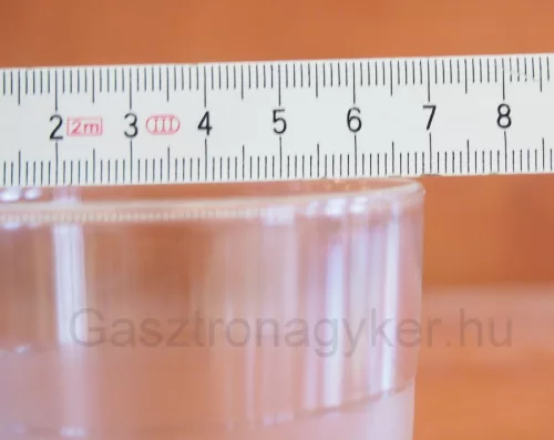 Polikarbonát pohár, 170 ml áttetsző, (törhetetlen),  Pujadas