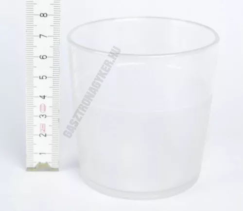 Polikarbonát pohár, 170 ml áttetsző, (törhetetlen),  Pujadas