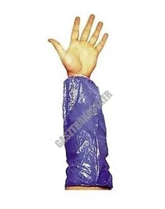 Alkarvédő fólia, 40 cm, kék, polietilén, 100 darab