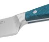 Arcos Brooklyn Rocking Santoku japán kés, 19 cm penge, kék Micarta nyéllel