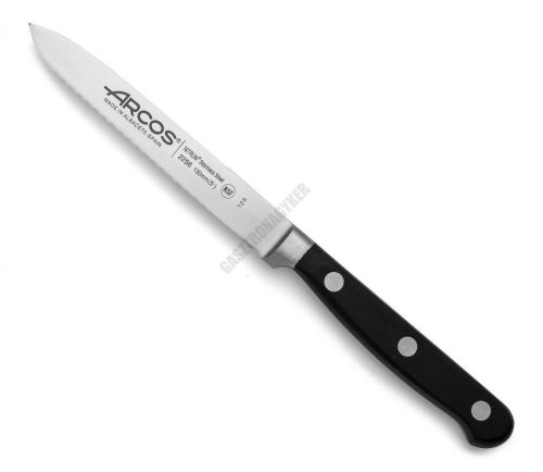 Arcos Ópera kovácsolt paradicsomszeletelő kés, 13 cm recés penge