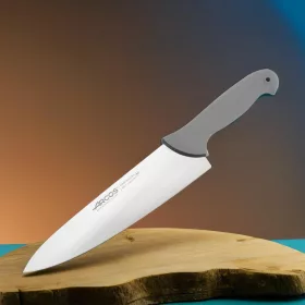   Arcos Colour Prof szakácskés, 25 cm penge, csúszásmentes gumírozott markolat, színkódos