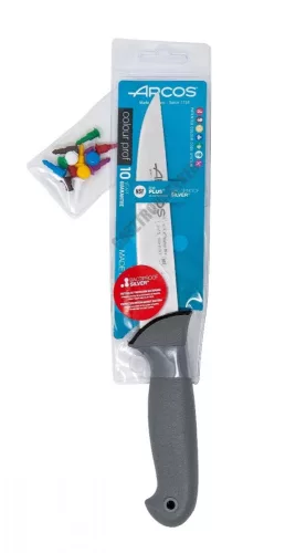 Arcos Colour Prof konyhakés, 16 cm penge, csúszásmentes gumírozott markolat, színkódos