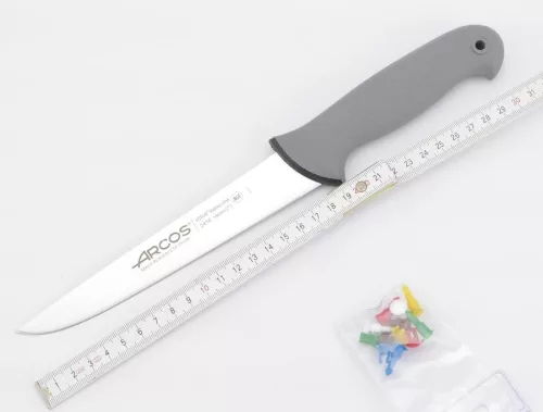 Arcos Colour Prof konyhakés, 18 cm penge, csúszásmentes gumírozott markolat, színkódos