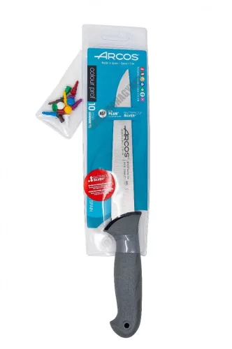 Arcos Colour Prof konyhakés, 18 cm penge, csúszásmentes gumírozott markolat, színkódos