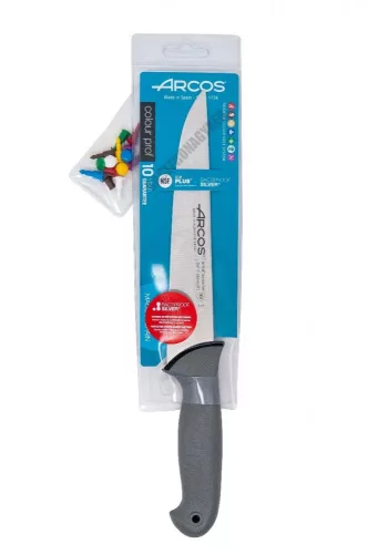 Arcos Colour Prof konyhakés, 20 cm penge, csúszásmentes gumírozott markolat, színkódos