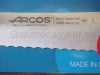 Arcos Colour Prof szeletelőkés, 25 cm hullámos penge, csúszásmentes markolat, színkódos