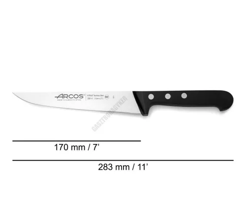 Arcos Universal kovácsolt konyhakés, 17 cm