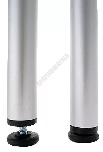 Aluplast állvány 4 polccal, 200 cm magas, 40 cm mély